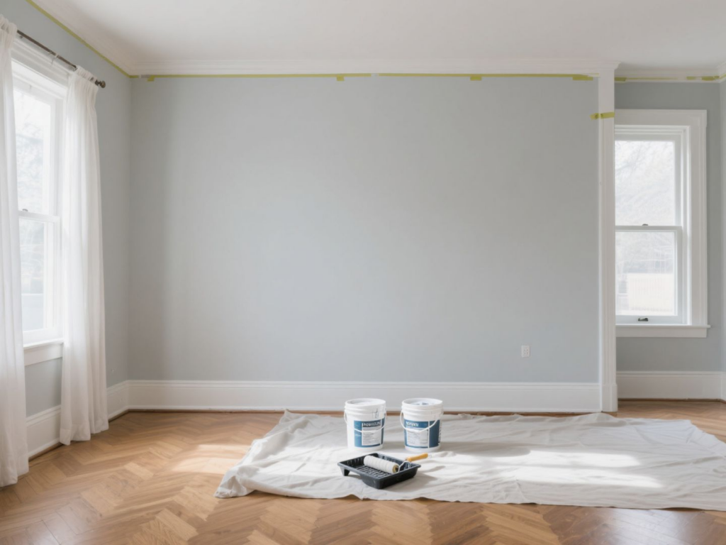painting works result - Professional design by TGT Construction